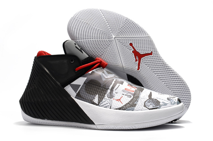 Jordan Why Not Zero.1 Low Grey Black Red Shoes - Click Image to Close